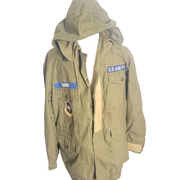 Vintage USAF Military Field Jacket Vietnam Era 60s Air Force Jacket